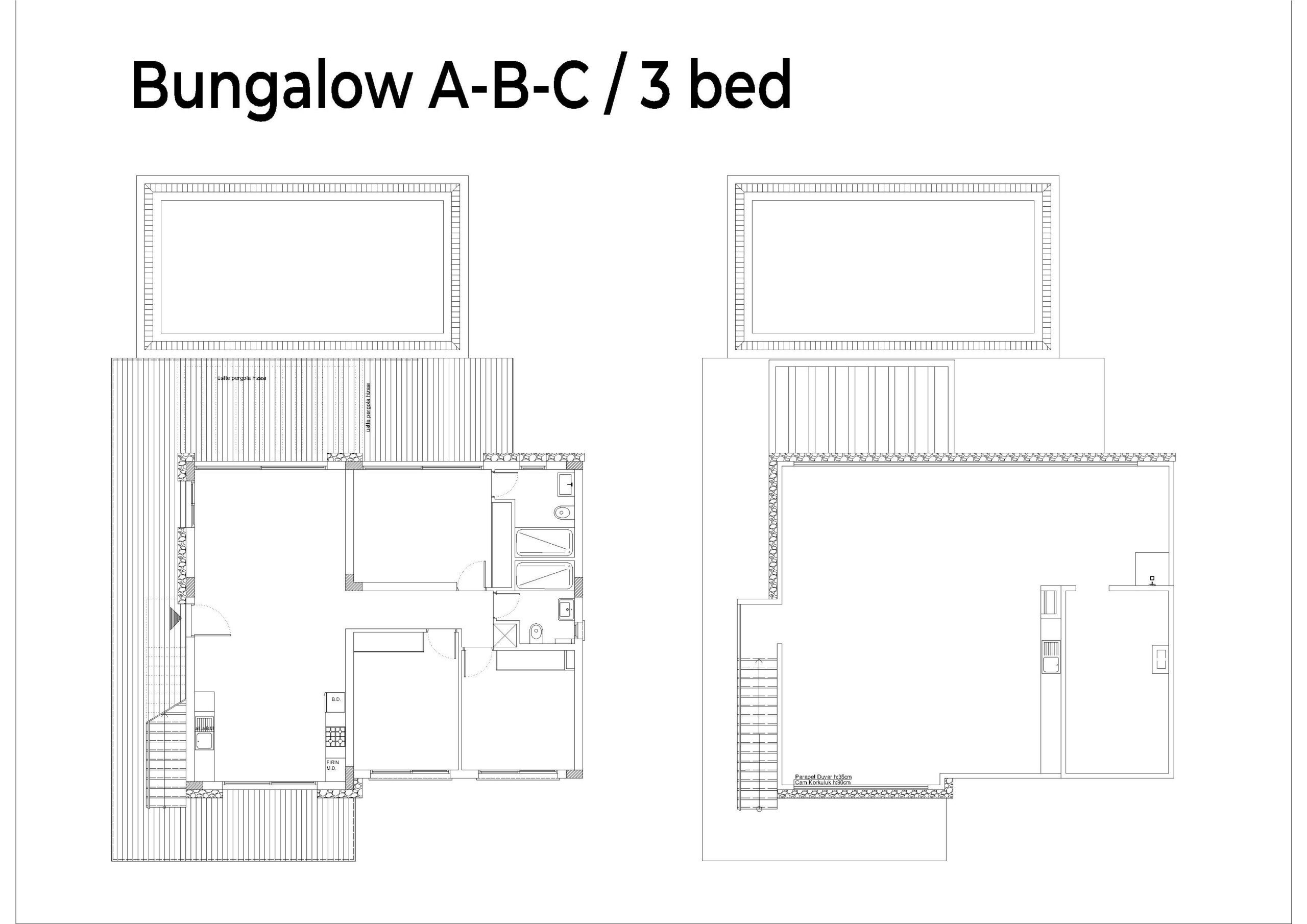 4-Zimmer (Bungalows)