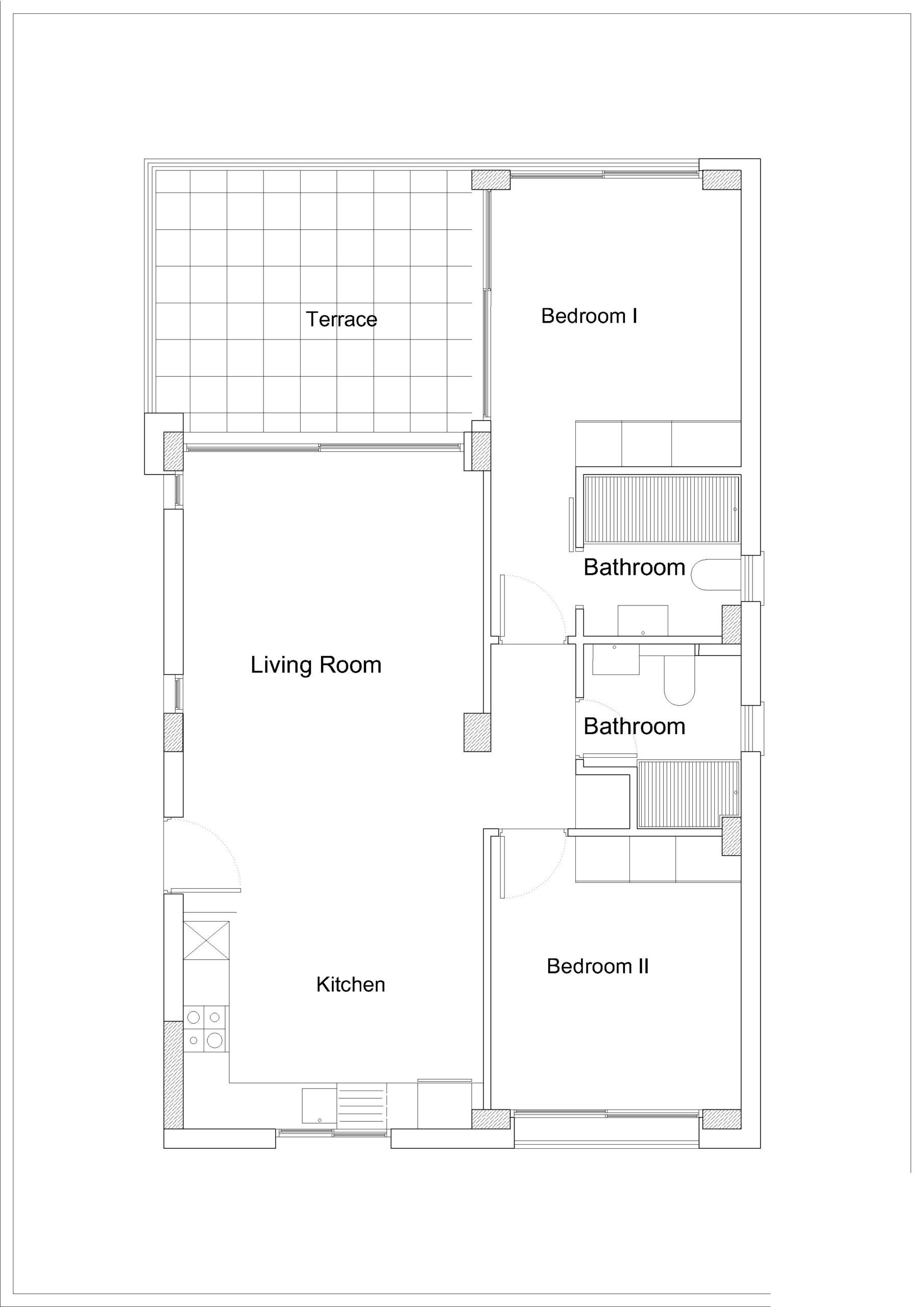 Erdgeschoss&Penthaus (3-Zimmer)