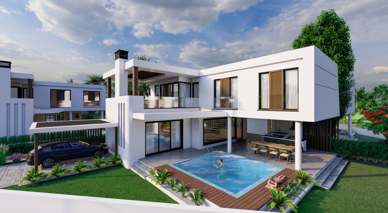 Nord Zypern Immobilien Villa mit Meerblick in Famagusta