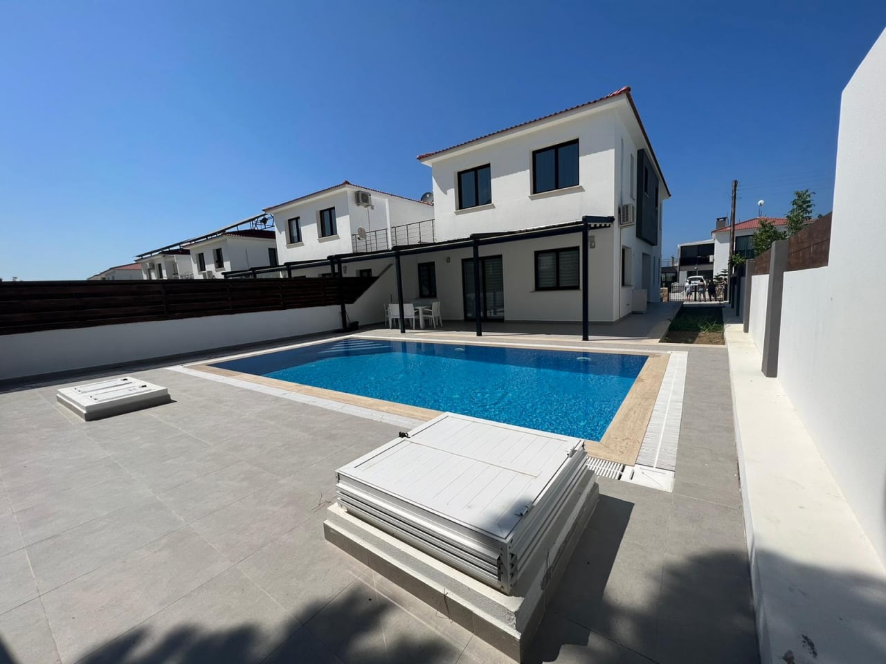 Nord Zypern Immobilien Doppelhaushälfte Villen in Alsancak