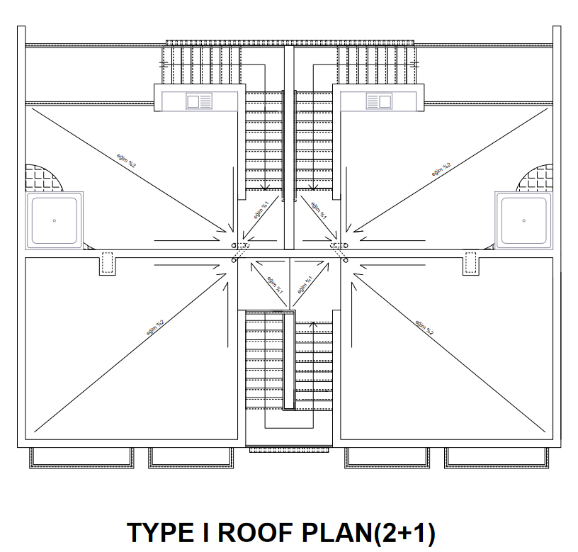Roof Terrasse (Type-1) 3-Zimmer