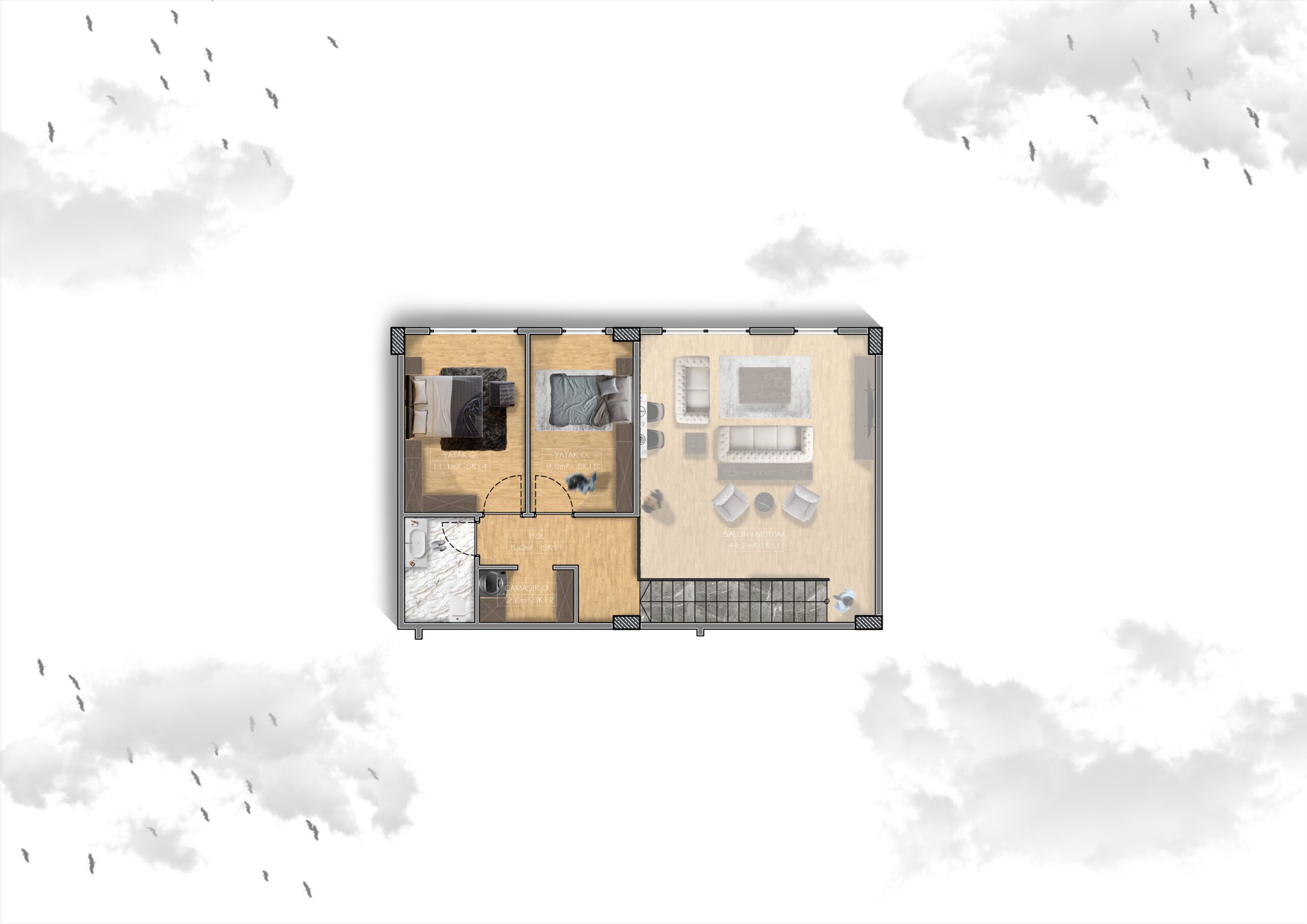 4-Zimmer Wohnung (Typ-2)