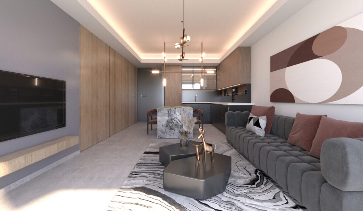 Block A Ground Floor Living 3